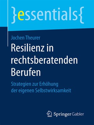 cover image of Resilienz in rechtsberatenden Berufen